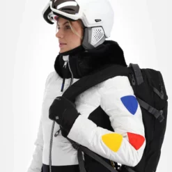 Rossignol, Twins Down Jc De Castelbajac Ski-jas Dames Wit -XUEFENG EXTREME OUTFIT rossignol twins down jc de castelbajac aa jas gevoerd dames wit 22rossi106v1 BI 05