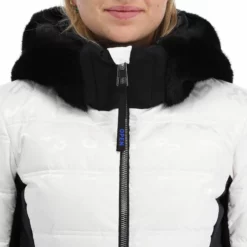 Rossignol, Twins Down Jc De Castelbajac Ski-jas Dames Wit -XUEFENG EXTREME OUTFIT rossignol twins down jc de castelbajac aa jas gevoerd dames wit 22rossi106v1 BI 07