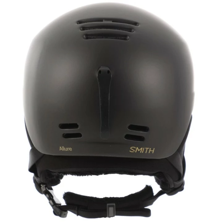 Smith Allure Female Snowboard Helmet Matte Black Pearl 4 Smith Allure Female Snowboard Helmet Matte Black Pearl - Afbeelding 2