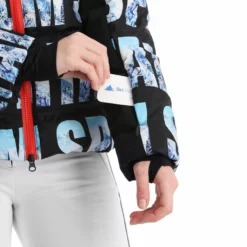 Sportalm Kitzbühel, 9820503185 Ski-jas Dames Zwart -XUEFENG EXTREME OUTFIT sportalm kitzbuhel 9820503185 aa jas gevoerd dames zwart 22sport101v1 BI 08