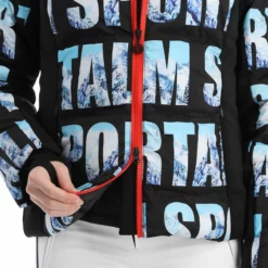 Sportalm Kitzbühel, 9820503185 Ski-jas Dames Zwart -XUEFENG EXTREME OUTFIT sportalm kitzbuhel 9820503185 aa jas gevoerd dames zwart 22sport101v1 BI 10