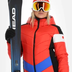 Sportalm Kitzbühel, 9820504189 Ski-jas Dames Carmine Rood 20 Sportalm Kitzbühel, 9820504189 Ski-jas Dames Carmine Rood -XUEFENG EXTREME OUTFIT sportalm kitzbuhel 9820504189 aa jas gevoerd dames carmine rood 22sport102v1 BI 05