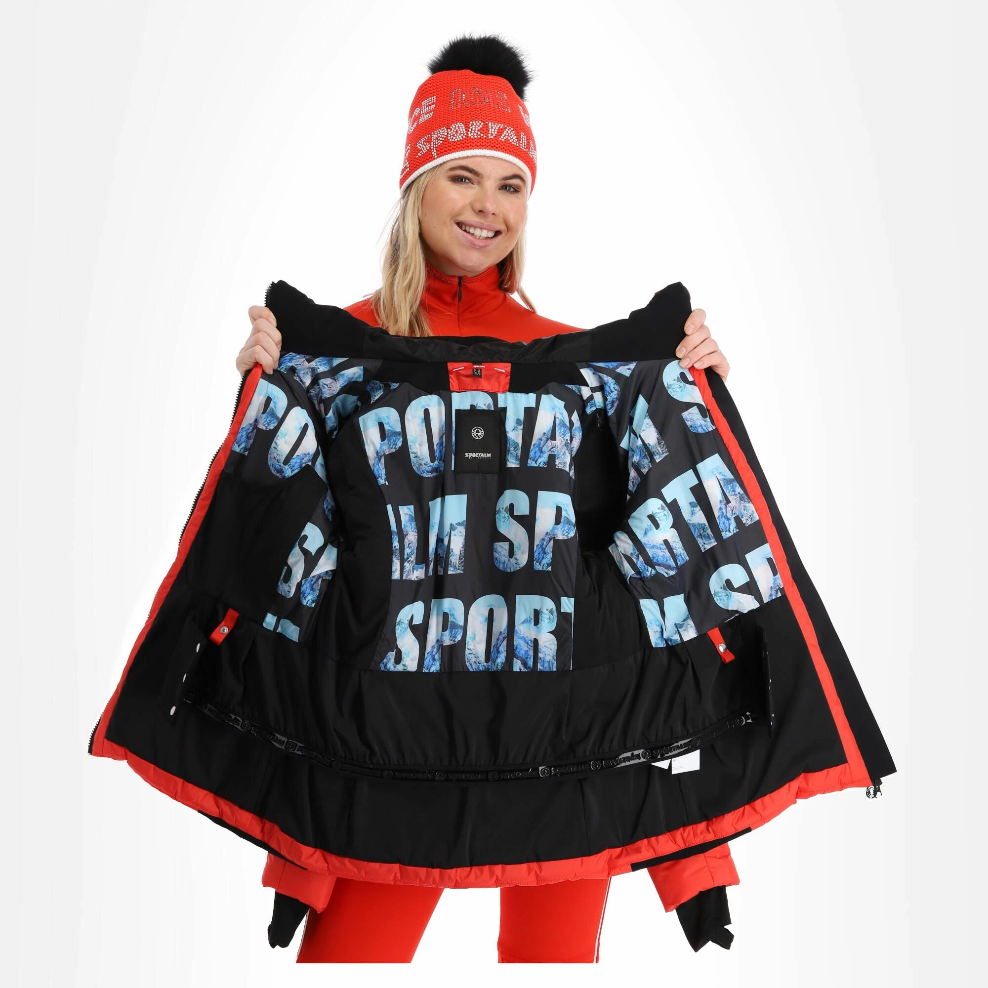 Sportalm Kitzbühel, 9820504189 Ski-jas Dames Carmine Rood 7 Sportalm Kitzbühel, 9820504189 Ski-jas Dames Carmine Rood - Afbeelding 5