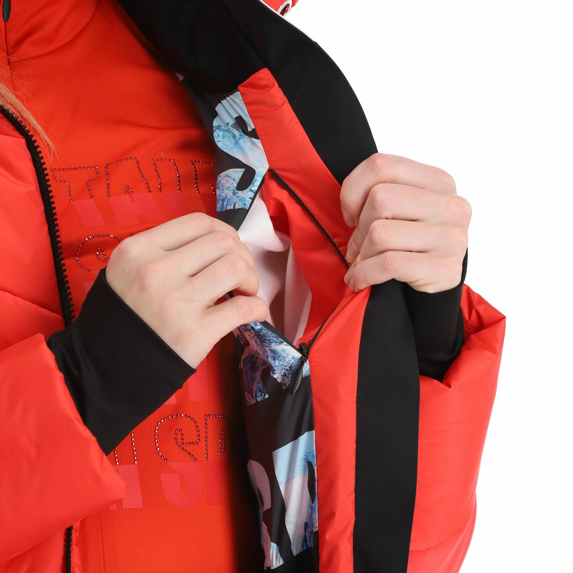 Sportalm Kitzbühel, 9820504189 Ski-jas Dames Carmine Rood 16 Sportalm Kitzbühel, 9820504189 Ski-jas Dames Carmine Rood - Afbeelding 14