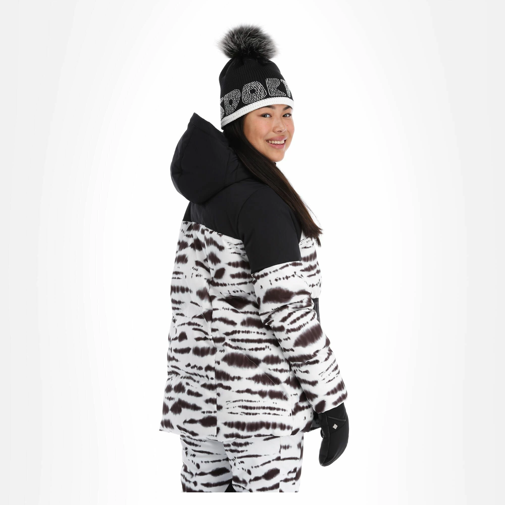 Sportalm Kitzbühel, 9820525141 Ski-jas Dames Optical Wit 4 Sportalm Kitzbühel, 9820525141 Ski-jas Dames Optical Wit - Afbeelding 2