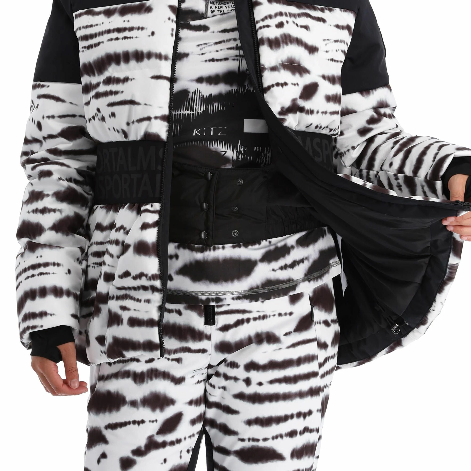 Sportalm Kitzbühel, 9820525141 Ski-jas Dames Optical Wit 10 Sportalm Kitzbühel, 9820525141 Ski-jas Dames Optical Wit - Afbeelding 8