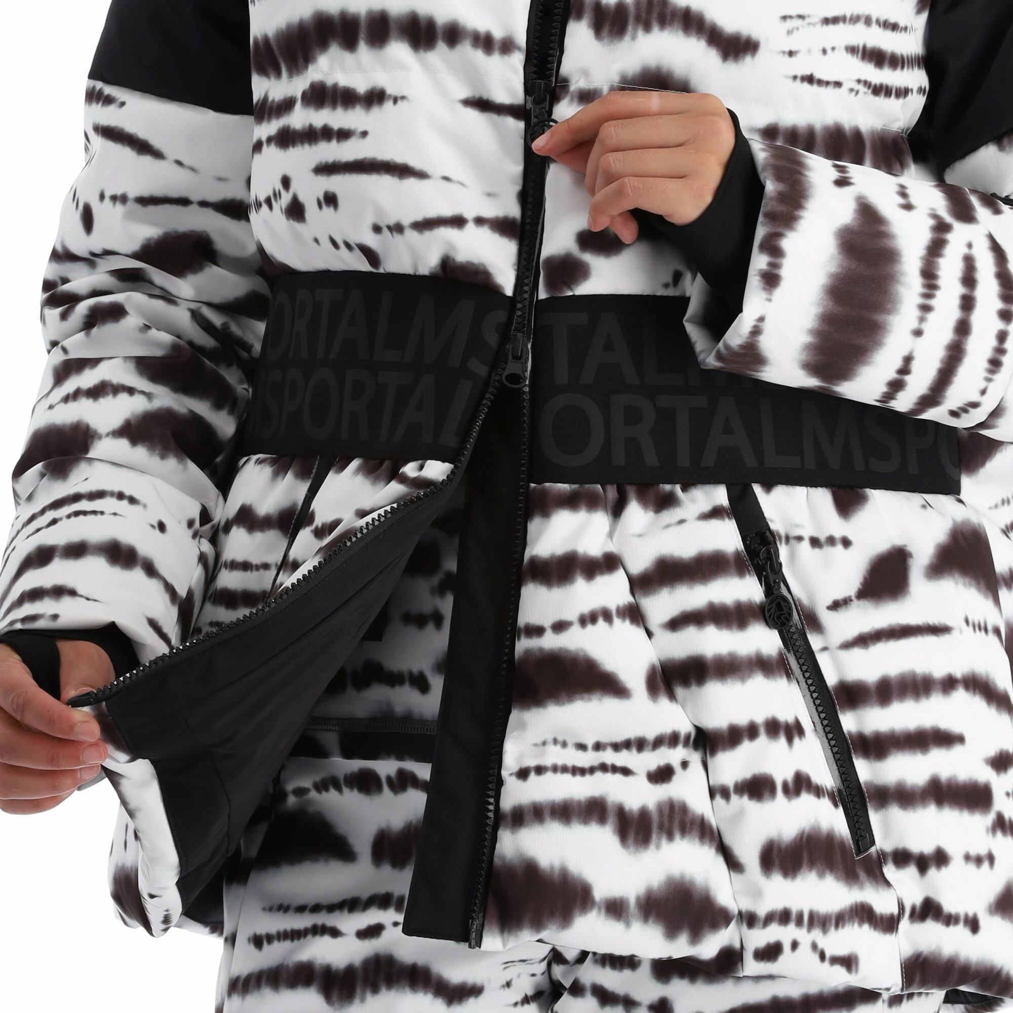 Sportalm Kitzbühel, 9820525141 Ski-jas Dames Optical Wit 11 Sportalm Kitzbühel, 9820525141 Ski-jas Dames Optical Wit - Afbeelding 9