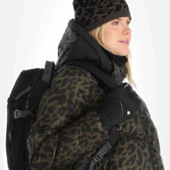 Sportalm Kitzbühel, 9820552135 Ski-jas Dames Olive Groen, Zwart -XUEFENG EXTREME OUTFIT sportalm kitzbuhel 9820552135 aa jas gevoerd dames olive groen 22sport105v1 BI 05