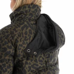 Sportalm Kitzbühel, 9820552135 Ski-jas Dames Olive Groen, Zwart -XUEFENG EXTREME OUTFIT sportalm kitzbuhel 9820552135 aa jas gevoerd dames olive groen 22sport105v1 BI 11