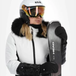 Sportalm Kitzbühel, 9820586191 Ski-jas Dames Optical Wit -XUEFENG EXTREME OUTFIT sportalm kitzbuhel 9820586191 aa jas gevoerd dames optical wit 22sport107v2 BI 05