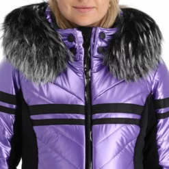 Sportalm Kitzbühel, 9820589140 Ski-jas Dames Amethyst Paars -XUEFENG EXTREME OUTFIT sportalm kitzbuhel 9820589140 aa jas gevoerd dames amethyst paars 22sport108v1 BI 07