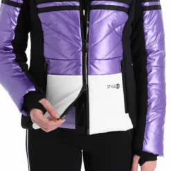 Sportalm Kitzbühel, 9820589140 Ski-jas Dames Amethyst Paars -XUEFENG EXTREME OUTFIT sportalm kitzbuhel 9820589140 aa jas gevoerd dames amethyst paars 22sport108v1 BI 10
