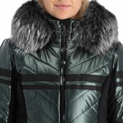 Sportalm Kitzbühel, 9820589140 Ski-jas Dames Jade Groen -XUEFENG EXTREME OUTFIT sportalm kitzbuhel 9820589140 aa jas gevoerd dames jade groen 22sport108v2 BI 07