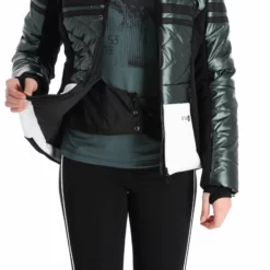 Sportalm Kitzbühel, 9820589140 Ski-jas Dames Jade Groen -XUEFENG EXTREME OUTFIT sportalm kitzbuhel 9820589140 aa jas gevoerd dames jade groen 22sport108v2 BI 09