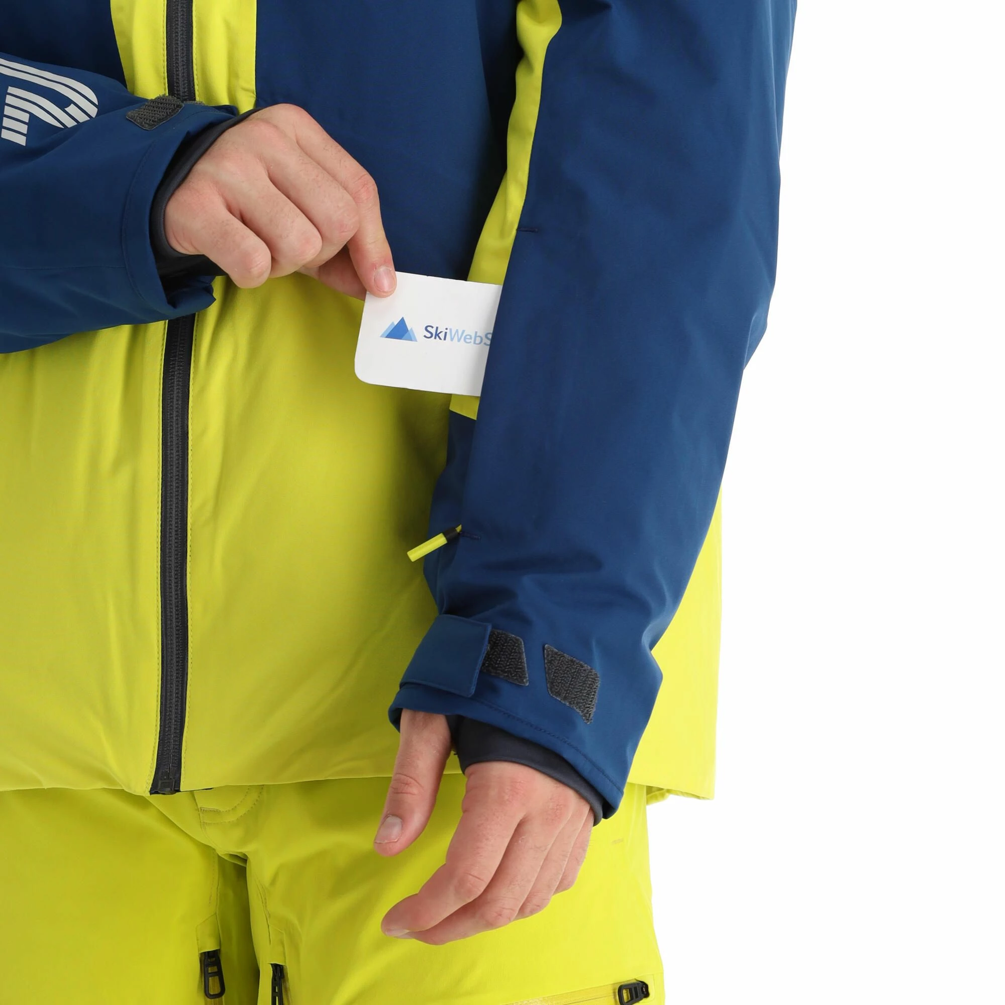 Spyder, Anthem Ski-jas Heren Abyss Blauw 9 Spyder, Anthem Ski-jas Heren Abyss Blauw - Afbeelding 7