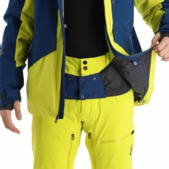 Spyder, Anthem Ski-jas Heren Abyss Blauw 23 Spyder, Anthem Ski-jas Heren Abyss Blauw -XUEFENG EXTREME OUTFIT spyder anthem aa jas gevoerd heren abyss blauw 22spyde117v1 BI 09