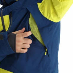 Spyder, Anthem Ski-jas Heren Abyss Blauw 24 Spyder, Anthem Ski-jas Heren Abyss Blauw -XUEFENG EXTREME OUTFIT spyder anthem aa jas gevoerd heren abyss blauw 22spyde117v1 BI 10