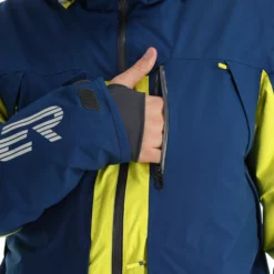 Spyder, Anthem Ski-jas Heren Abyss Blauw 26 Spyder, Anthem Ski-jas Heren Abyss Blauw -XUEFENG EXTREME OUTFIT spyder anthem aa jas gevoerd heren abyss blauw 22spyde117v1 BI 12