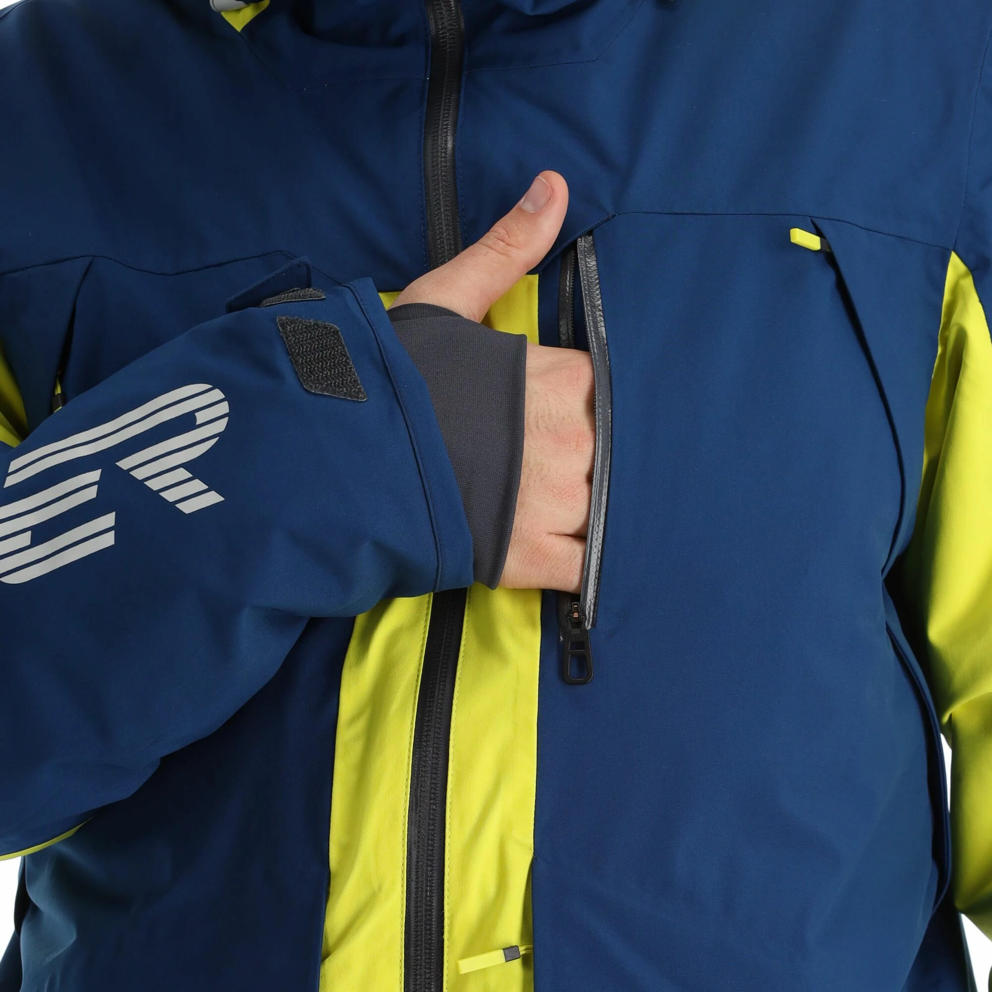 Spyder, Anthem Ski-jas Heren Abyss Blauw 13 Spyder, Anthem Ski-jas Heren Abyss Blauw - Afbeelding 11