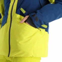 Spyder, Anthem Ski-jas Heren Abyss Blauw 27 Spyder, Anthem Ski-jas Heren Abyss Blauw -XUEFENG EXTREME OUTFIT spyder anthem aa jas gevoerd heren abyss blauw 22spyde117v1 BI 13