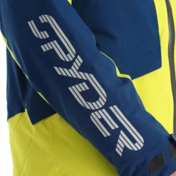 Spyder, Anthem Ski-jas Heren Abyss Blauw 28 Spyder, Anthem Ski-jas Heren Abyss Blauw -XUEFENG EXTREME OUTFIT spyder anthem aa jas gevoerd heren abyss blauw 22spyde117v1 BI 14