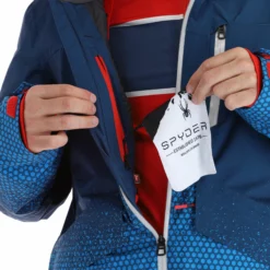 Spyder, Anthem Ski-jas Heren Faded Geo Collegiate Blauw 25 Spyder, Anthem Ski-jas Heren Faded Geo Collegiate Blauw -XUEFENG EXTREME OUTFIT spyder anthem aa jas gevoerd heren faded geo collegiate blauw 22spyde117v2 BI 11