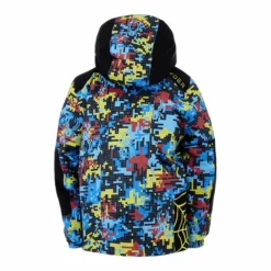 Spyder, Challenger Ski-jas Kinderen Digital Bug Multicolor