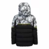 Spyder, Impulse Synthetic Ski-jas Kinderen Tree Line Wit, Zwart -XUEFENG EXTREME OUTFIT spyder impulse synthetic aa jas gevoerd kinderen tree line wit 22spyde101v1 BI 02
