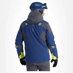 Spyder, Leader Ski-jas Heren Abyss Blauw 15 Spyder, Leader Ski-jas Heren Abyss Blauw -XUEFENG EXTREME OUTFIT spyder leader aa jas gevoerd heren abyss blauw 22spyde133v7 BI 03
