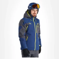 Spyder, Leader Ski-jas Heren Abyss Blauw 16 Spyder, Leader Ski-jas Heren Abyss Blauw -XUEFENG EXTREME OUTFIT spyder leader aa jas gevoerd heren abyss blauw 22spyde133v7 BI 04