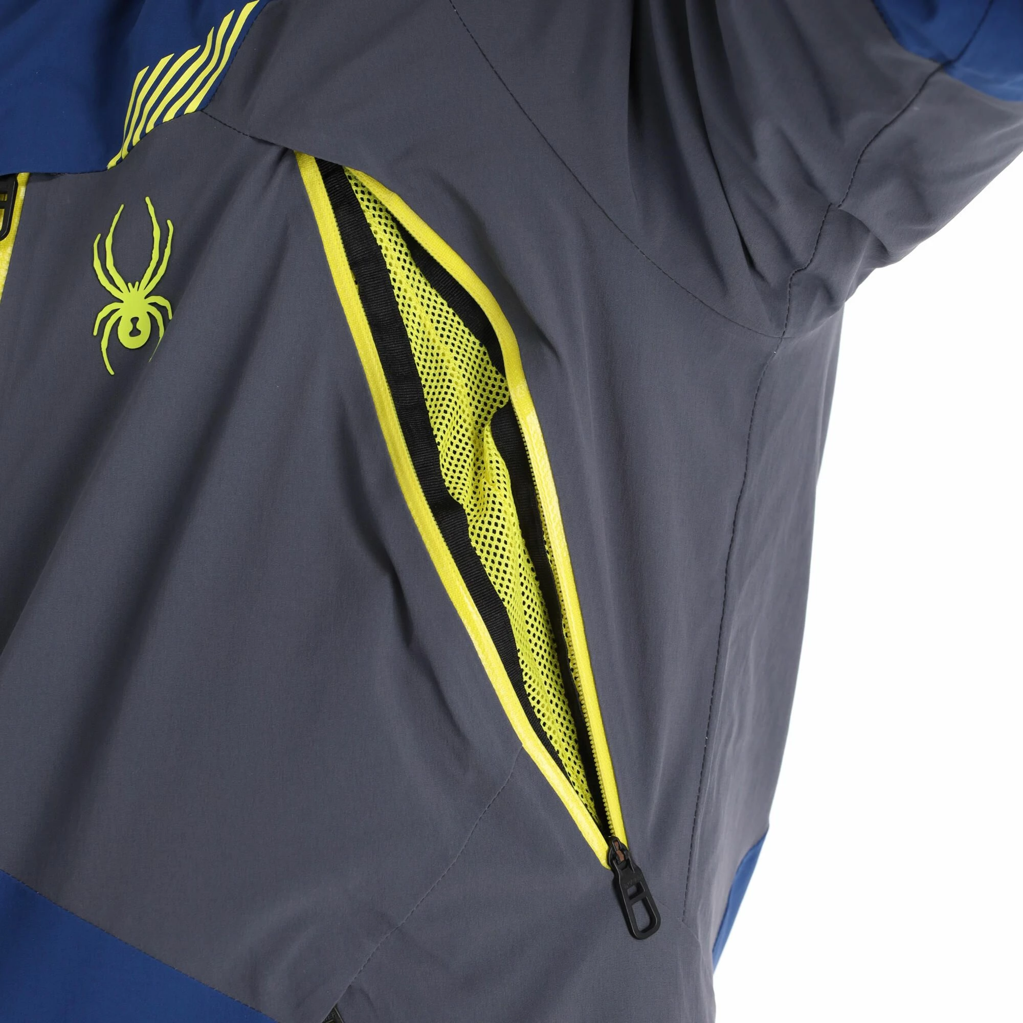 Spyder, Leader Ski-jas Heren Abyss Blauw 9 Spyder, Leader Ski-jas Heren Abyss Blauw - Afbeelding 7