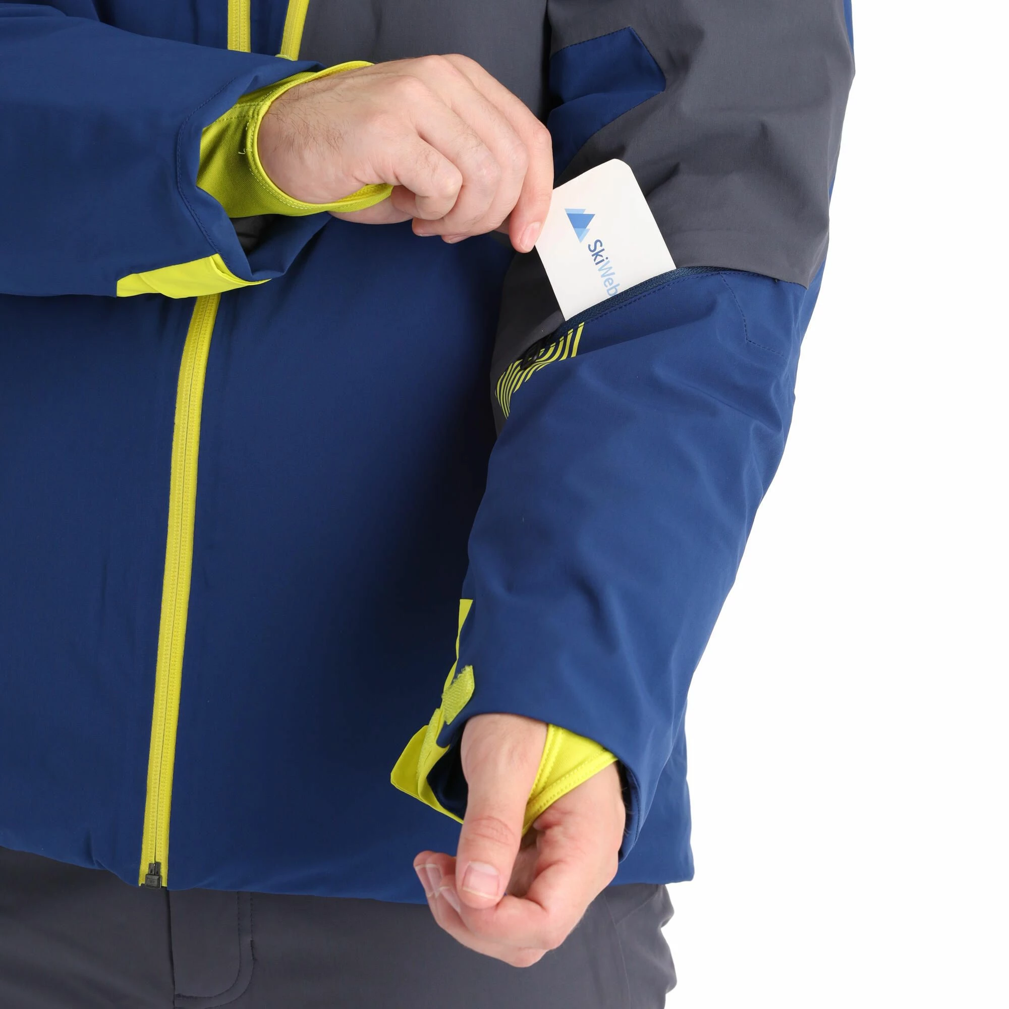 Spyder, Leader Ski-jas Heren Abyss Blauw 13 Spyder, Leader Ski-jas Heren Abyss Blauw - Afbeelding 11