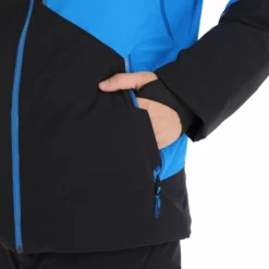 Spyder, Leader Ski-jas Heren Blauw, Zwart -XUEFENG EXTREME OUTFIT spyder leader aa jas gevoerd heren blauw zwart 22spyde133v2 BI 13