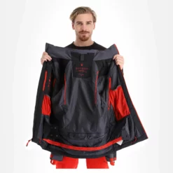 Spyder, Leader Ski-jas Heren Charcoal Grijs, Zwart 19 Spyder, Leader Ski-jas Heren Charcoal Grijs, Zwart -XUEFENG EXTREME OUTFIT spyder leader aa jas gevoerd heren charcoal grijs zwart 22spyde133v3 BI 05