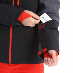 Spyder, Leader Ski-jas Heren Charcoal Grijs, Zwart 22 Spyder, Leader Ski-jas Heren Charcoal Grijs, Zwart -XUEFENG EXTREME OUTFIT spyder leader aa jas gevoerd heren charcoal grijs zwart 22spyde133v3 BI 08