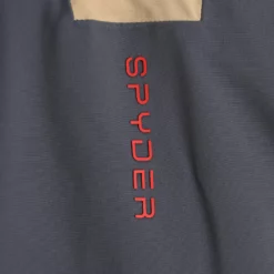 Spyder, Leader Ski-jas Heren Ebony Grijs -XUEFENG EXTREME OUTFIT spyder leader aa jas gevoerd heren ebony grijs 22spyde133v4 BI 15