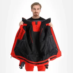 Spyder, Leader Ski-jas Heren Volcano Rood -XUEFENG EXTREME OUTFIT spyder leader aa jas gevoerd heren volcano rood 22spyde133v8 BI 06