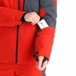 Spyder, Leader Ski-jas Heren Volcano Rood -XUEFENG EXTREME OUTFIT spyder leader aa jas gevoerd heren volcano rood 22spyde133v8 BI 08