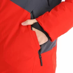 Spyder, Leader Ski-jas Heren Volcano Rood -XUEFENG EXTREME OUTFIT spyder leader aa jas gevoerd heren volcano rood 22spyde133v8 BI 14