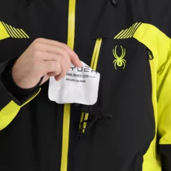 Spyder, Leader Ski-jas Heren Zwart -XUEFENG EXTREME OUTFIT spyder leader aa jas gevoerd heren zwart 22spyde133v5 BI 07