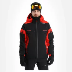 Spyder, Monterosa Gtx Ski-jas Heren Volcano Rood, Zwart