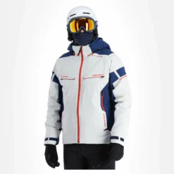 Spyder, Monterosa Gtx Ski-jas Heren Glacier Blauw, Wit