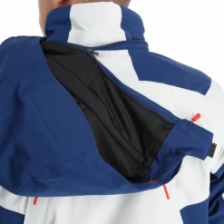 Spyder, Monterosa Gtx Ski-jas Heren Glacier Blauw, Wit -XUEFENG EXTREME OUTFIT spyder monterosa gtx aa jas gevoerd heren glacier blauw wit 22spyde116v2 BI 08