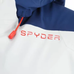 Spyder, Monterosa Gtx Ski-jas Heren Glacier Blauw, Wit -XUEFENG EXTREME OUTFIT spyder monterosa gtx aa jas gevoerd heren glacier blauw wit 22spyde116v2 BI 13