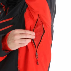 Spyder, Orbiter Ski-jas Heren Charcoal Grijs -XUEFENG EXTREME OUTFIT spyder orbiter aa jas gevoerd heren charcoal grijs zwart 22spyde132v1 BI 10