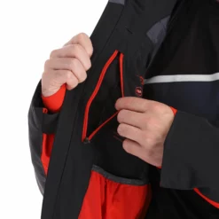 Spyder, Orbiter Ski-jas Heren Charcoal Grijs -XUEFENG EXTREME OUTFIT spyder orbiter aa jas gevoerd heren charcoal grijs zwart 22spyde132v1 BI 13