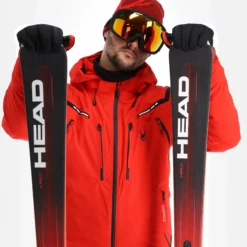 Spyder, Pinnacle Gtx Ski-jas Heren Volcano Rood -XUEFENG EXTREME OUTFIT spyder pinnacle gtx aa jas gevoerd heren volcano rood 22spyde131v3 BI 05