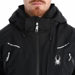 Spyder, Pinnacle Gtx Ski-jas Heren Zwart -XUEFENG EXTREME OUTFIT spyder pinnacle gtx aa jas gevoerd heren zwart 22spyde131v1 BI 07 1