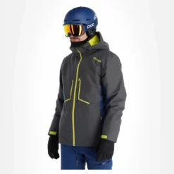 Spyder, Primer Ski-jas Heren Zilver -XUEFENG EXTREME OUTFIT spyder primer aa jas gevoerd heren zilver 22spyde137v2 BI 04