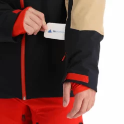 Spyder, Seventy - Eight Ski-jas Heren Charcoal Bruin, Zwart -XUEFENG EXTREME OUTFIT spyder seventy eight aa jas gevoerd heren charcoal bruin zwart 22spyde135v2 BI 09